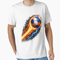 Fire And Lightning Handball Energy T-Shirt - Trendy Graphic for Adults - T-Shirt, Sweatshirt, Hoodie