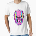 Skull Pattern T-Shirt - Graphic Print for Adults - T-Shirt, Sweatshirt, Hoodie