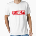 Sunday T-Shirt - Minimalist Print for Adults - T-Shirt, Sweatshirt, Hoodie