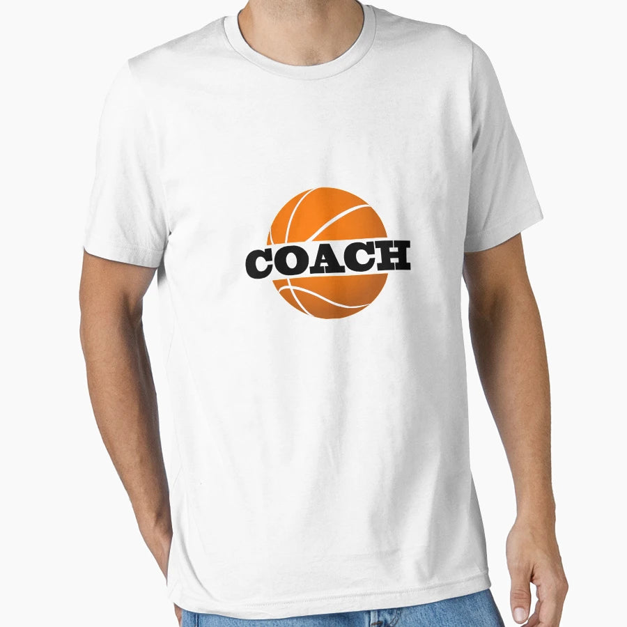 Basketball Coach Product Best Gifts T-Shirt - Custom Art Print Men Women - T-Shirt, Sweatshirt, Hoodie