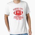 Kansas City Football T-Shirt - Custom Art Print Unisex - T-Shirt, Sweatshirt, Hoodie