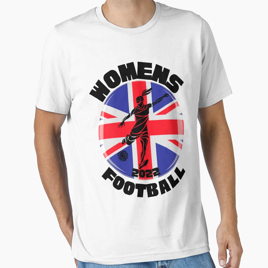 England Womens Football T-Shirt - Unique Graphic for Adults - T-Shirt, Sweatshirt, Hoodie