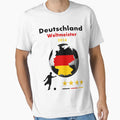 Deutschland Weltmeister 2014 T-Shirt - Trendy Graphic for Adults - T-Shirt, Sweatshirt, Hoodie