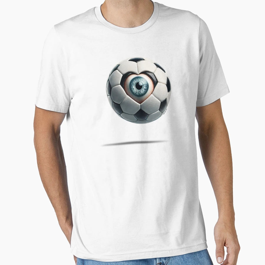Eye Love Soccer T-Shirt - Novelty Apparel Unisex - T-Shirt, Sweatshirt, Hoodie