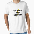 Thunder And Lightning T-Shirt - Custom Art Print Unisex - T-Shirt, Sweatshirt, Hoodie