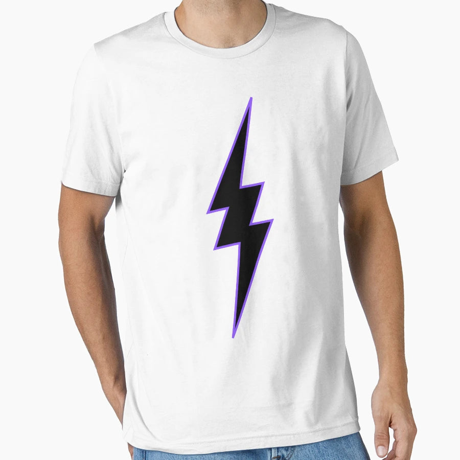 Lightning Bolt Superhero Super T-Shirt - Fun Novelty Design Men Women - T-Shirt, Sweatshirt, Hoodie