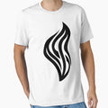 Tribal Flame Tattoo Ornament T-Shirt - Custom Art Print for Adults - T-Shirt, Sweatshirt, Hoodie
