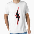Lightning Bolt Superhero Super Villain T-Shirt - Graphic Print Unisex - T-Shirt, Sweatshirt, Hoodie