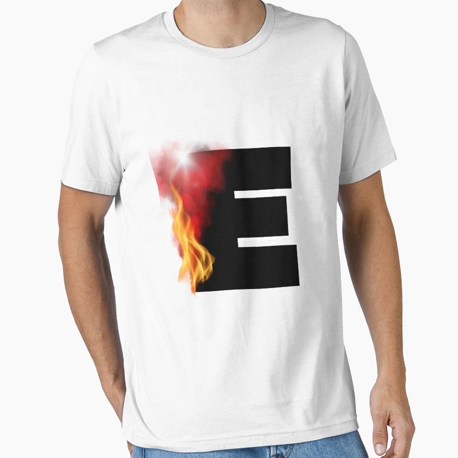 Letter E Capital T-Shirt - Aesthetic Graphic Men Women - T-Shirt, Sweatshirt, Hoodie