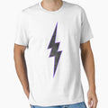 Lightning Bolt Superhero Super T-Shirt - Custom Art Print for Adults - T-Shirt, Sweatshirt, Hoodie