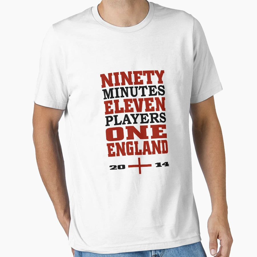 One England Football T-Shirt - Minimalist Print Men Women - T-Shirt, Sweatshirt, Hoodie