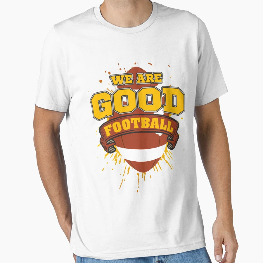American Football Player Footballer T-Shirt - Minimalist Print Men Women - T-Shirt, Sweatshirt, Hoodie