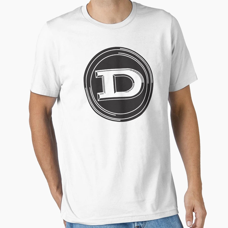 Datsun Letter D Round Emblem T-Shirt - Fun Novelty Design for Adults - T-Shirt, Sweatshirt, Hoodie