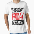 Friday 02 Light T-Shirt - Fun Novelty Design Men Women - T-Shirt, Sweatshirt, Hoodie