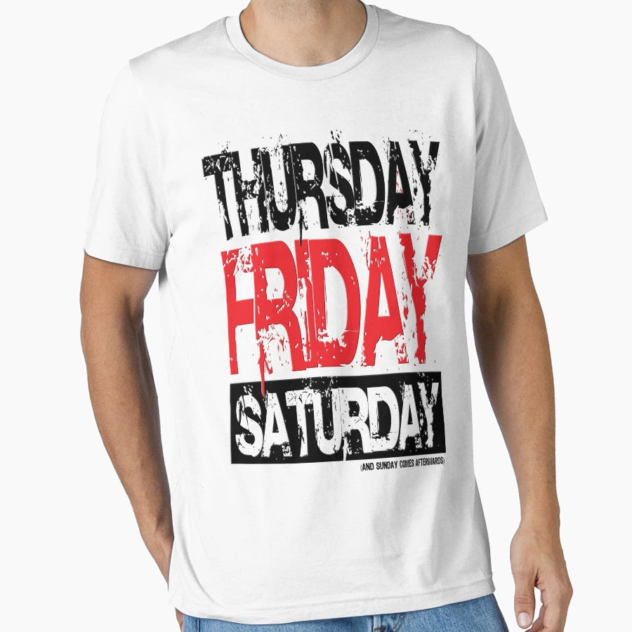 Friday 02 Light T-Shirt - Fun Novelty Design Men Women - T-Shirt, Sweatshirt, Hoodie