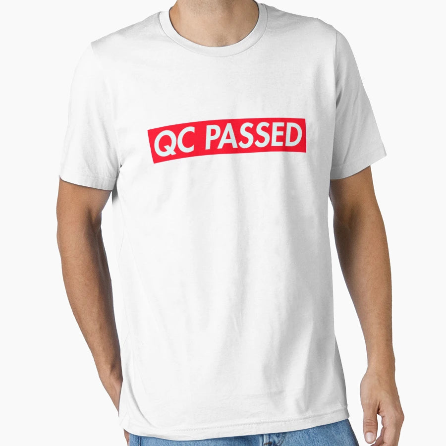 Qc Passed T-Shirt - Trendy Graphic Unisex - T-Shirt, Sweatshirt, Hoodie