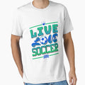 Live Love Soccer Gifts Player Fan T-Shirt - Custom Art Print for Adults - T-Shirt, Sweatshirt, Hoodie