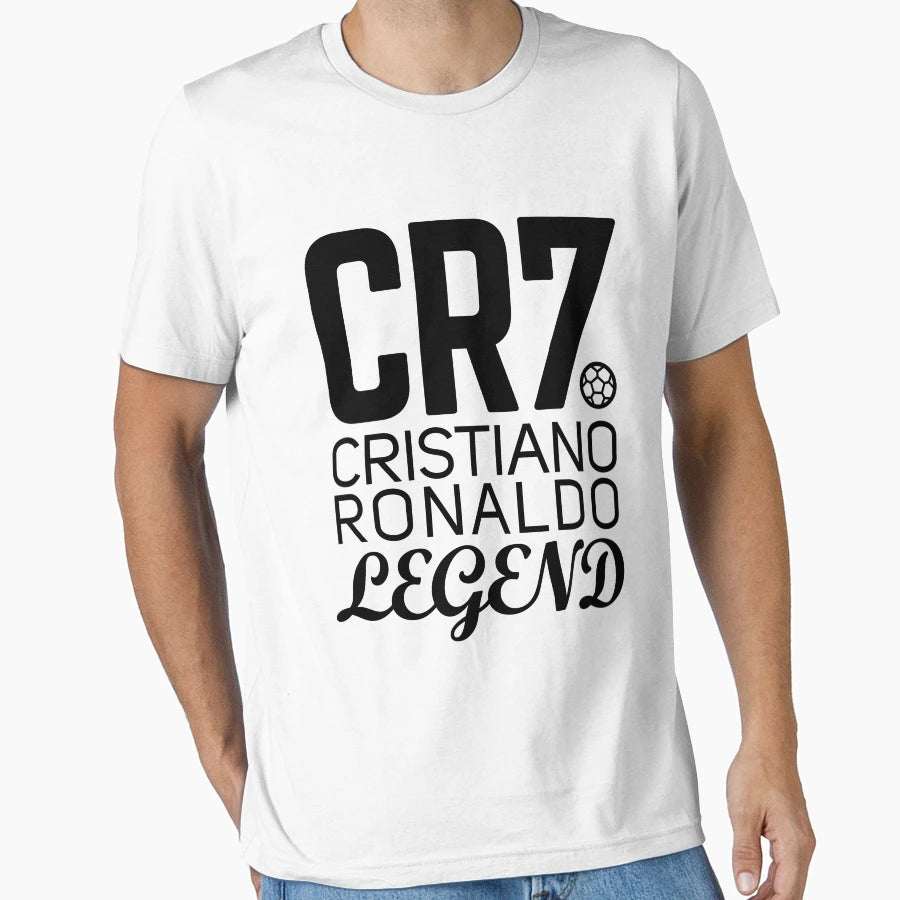 Cr7 Legend Black T-Shirt - Unique Graphic for Adults - T-Shirt, Sweatshirt, Hoodie