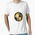 Football Outdoor Gold Ball Beautiful T-Shirt - Novelty Apparel for Adults - T-Shirt, Sweatshirt, Hoodie