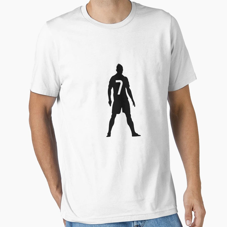 Cristiano Ronaldo Cr7 Soccer T-Shirt - Casual Everyday Wear for Adults - T-Shirt, Sweatshirt, Hoodie