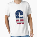 Us Flag Monogram Letter G 4Th July T-Shirt - Fun Novelty Design for Adults - T-Shirt, Sweatshirt, Hoodie