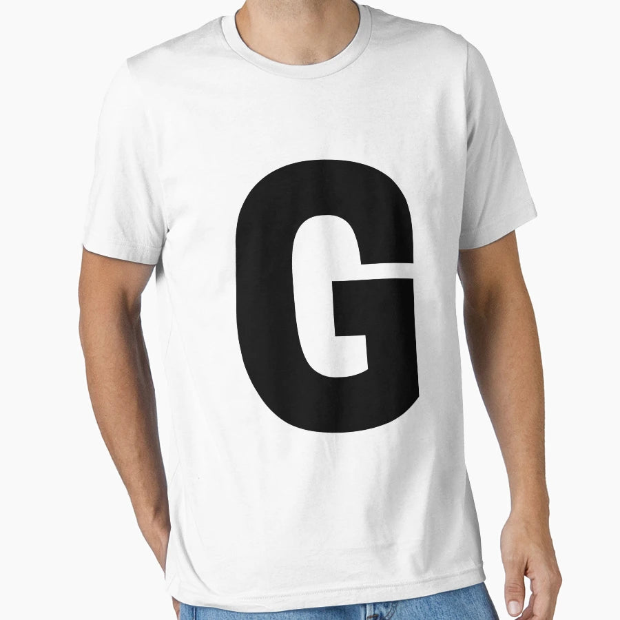 Uppercase Letter G T-Shirt - Casual Everyday Wear for Adults - T-Shirt, Sweatshirt, Hoodie
