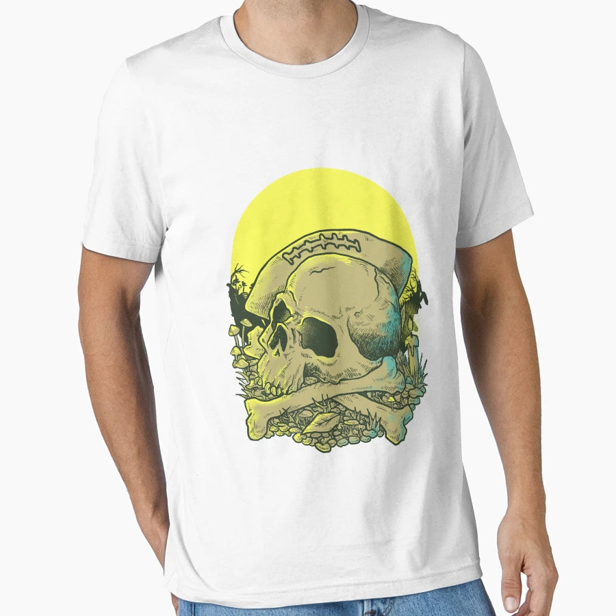 Skull Cross T-Shirt - Aesthetic Graphic Unisex - T-Shirt, Sweatshirt, Hoodie