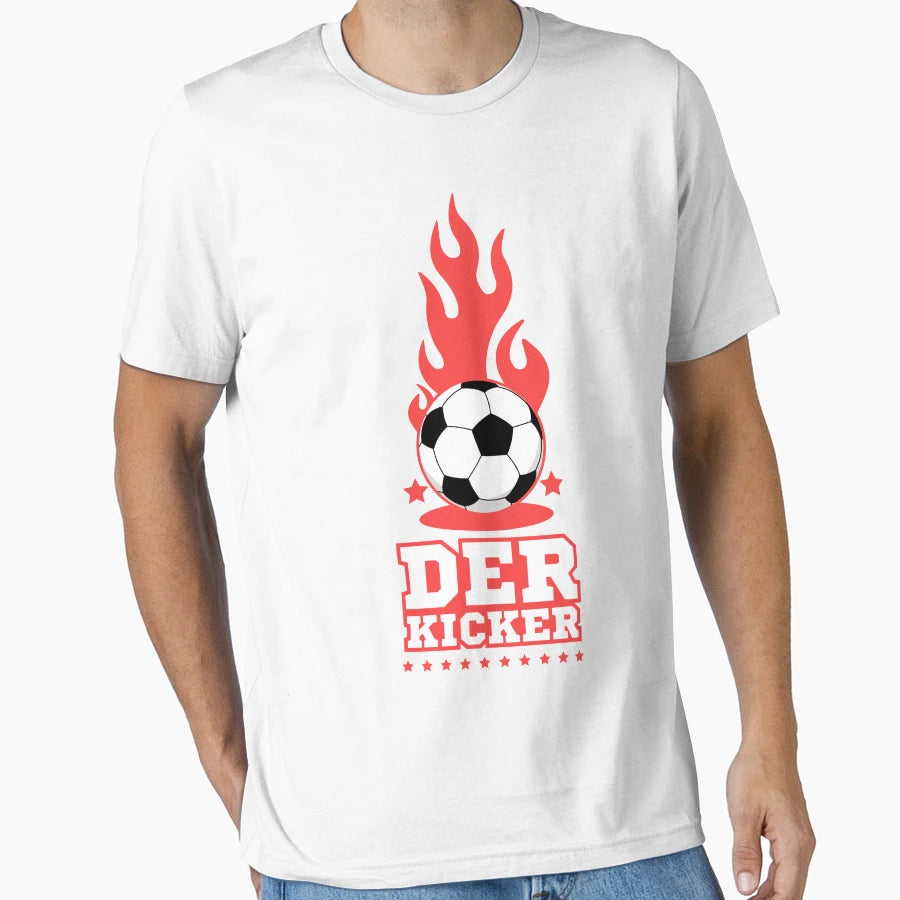 Der Kicker Wei Fu Baller Fu Ball T-Shirt - Aesthetic Graphic Men Women - T-Shirt, Sweatshirt, Hoodie