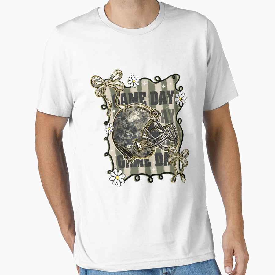 Couquette Glitter Game Day Sport T-Shirt - Fun Novelty Design Unisex - T-Shirt, Sweatshirt, Hoodie