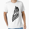 Tribal Flame Tattoo Ornament T-Shirt - Trendy Graphic Unisex - T-Shirt, Sweatshirt, Hoodie