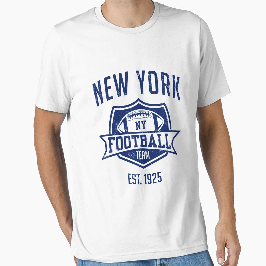 New York Football Team Giants T-Shirt - Aesthetic Graphic Men Women - T-Shirt, Sweatshirt, Hoodie