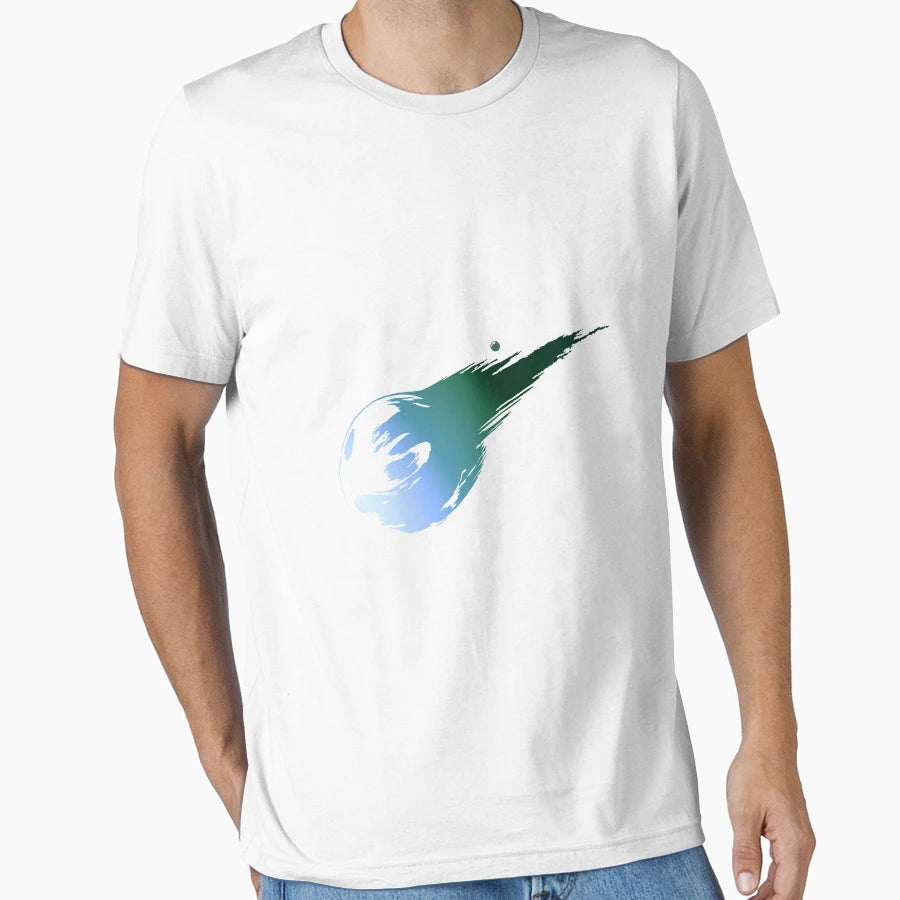 Final Fantasy Vii Meteor Logo T-Shirt - Custom Art Print Men Women - T-Shirt, Sweatshirt, Hoodie
