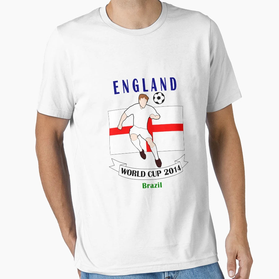 England World Cup Team T-Shirt - Custom Art Print Unisex - T-Shirt, Sweatshirt, Hoodie