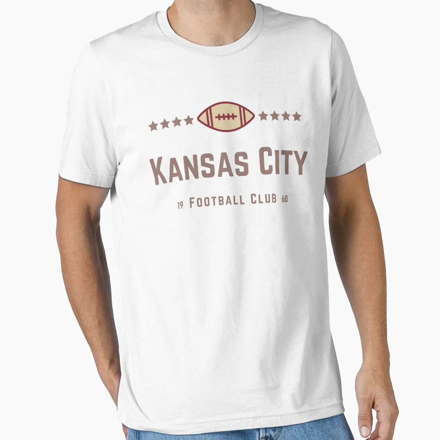 Kansas City Football T-Shirt - Novelty Apparel Men Women - T-Shirt, Sweatshirt, Hoodie