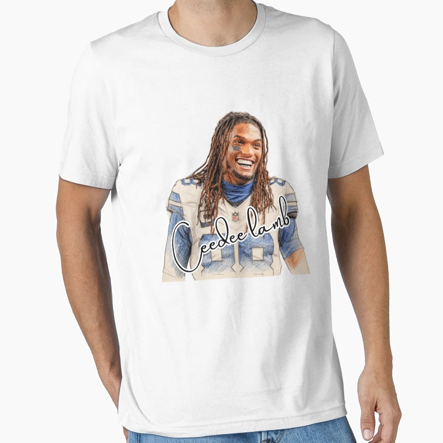Funny Football Star CL Fan Art Game Day T-Shirt - Custom Art Print Unisex - T-Shirt, Sweatshirt, Hoodie