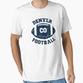 Denver Football T-Shirt - Custom Art Print Unisex - T-Shirt, Sweatshirt, Hoodie