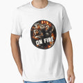 Boss Football Team Art Hot Helmet T-Shirt - Fun Novelty Design Men Women - T-Shirt, Sweatshirt, Hoodie