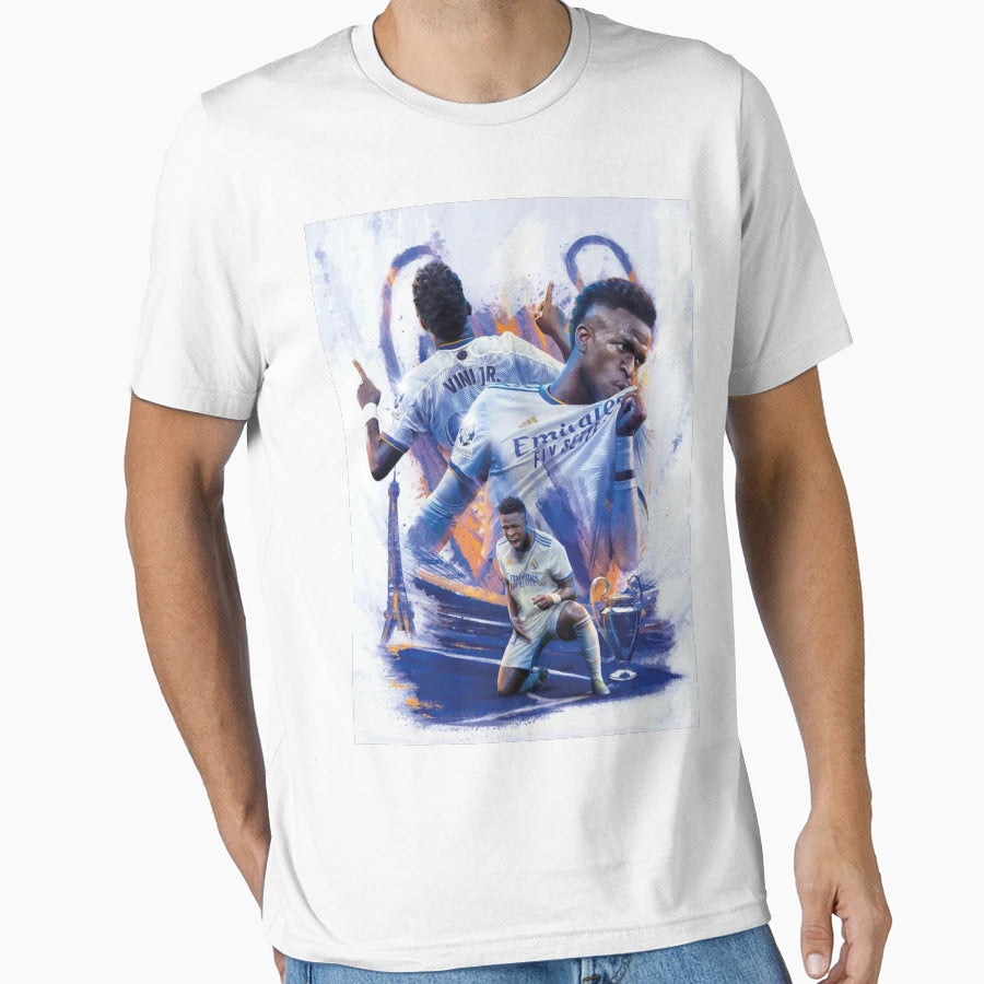 Vinicius Junior T-Shirt - Minimalist Print Unisex - T-Shirt, Sweatshirt, Hoodie