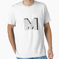 M Name Alphabet M T-Shirt - Graphic Print Men Women - T-Shirt, Sweatshirt, Hoodie
