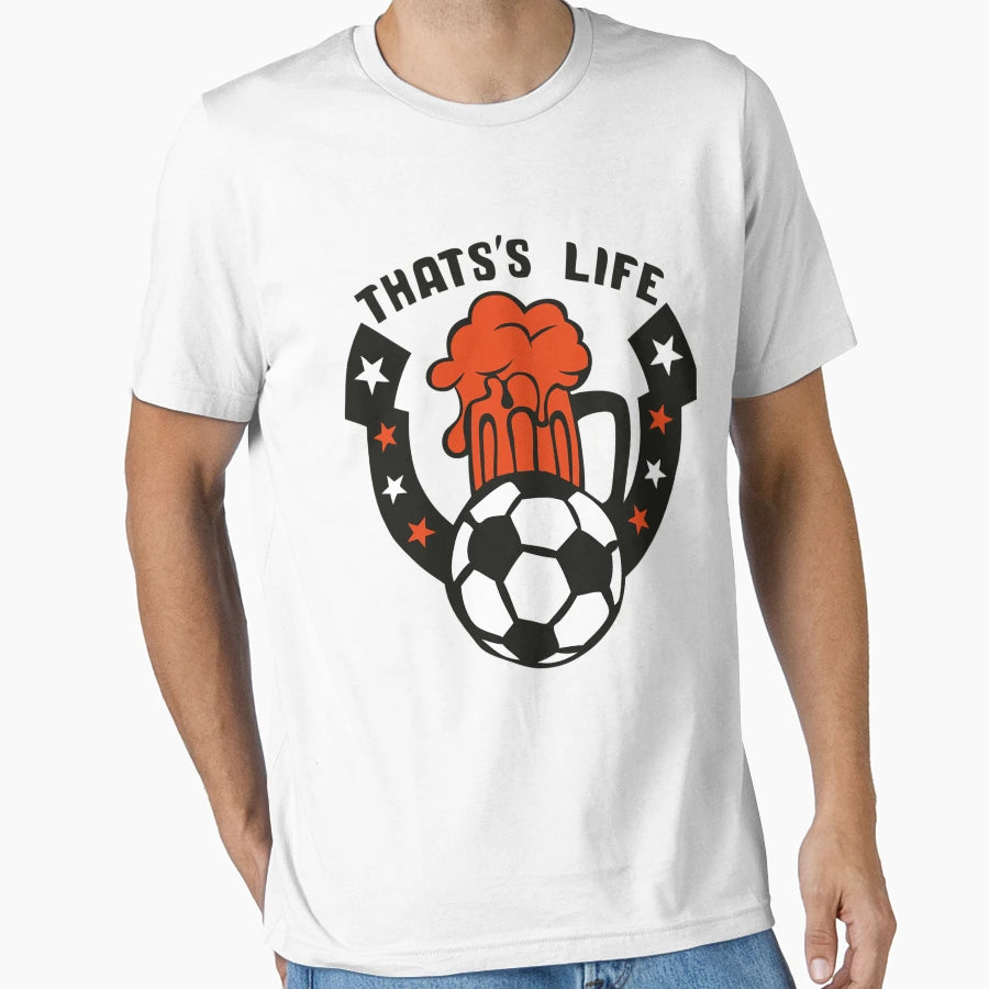Football That Life Beer Logo Sport T-Shirt - Graphic Print Men Women - T-Shirt, Sweatshirt, Hoodie
