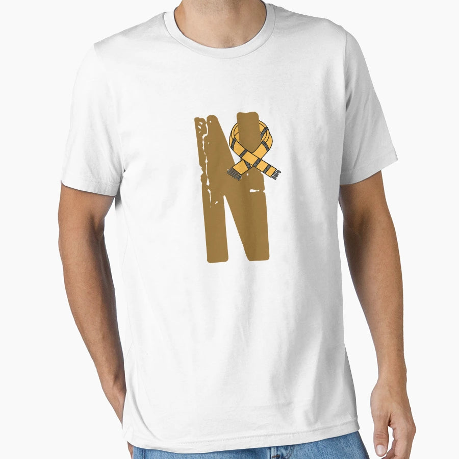 N Letter Magic School Team Badger T-Shirt - Novelty Apparel Unisex - T-Shirt, Sweatshirt, Hoodie