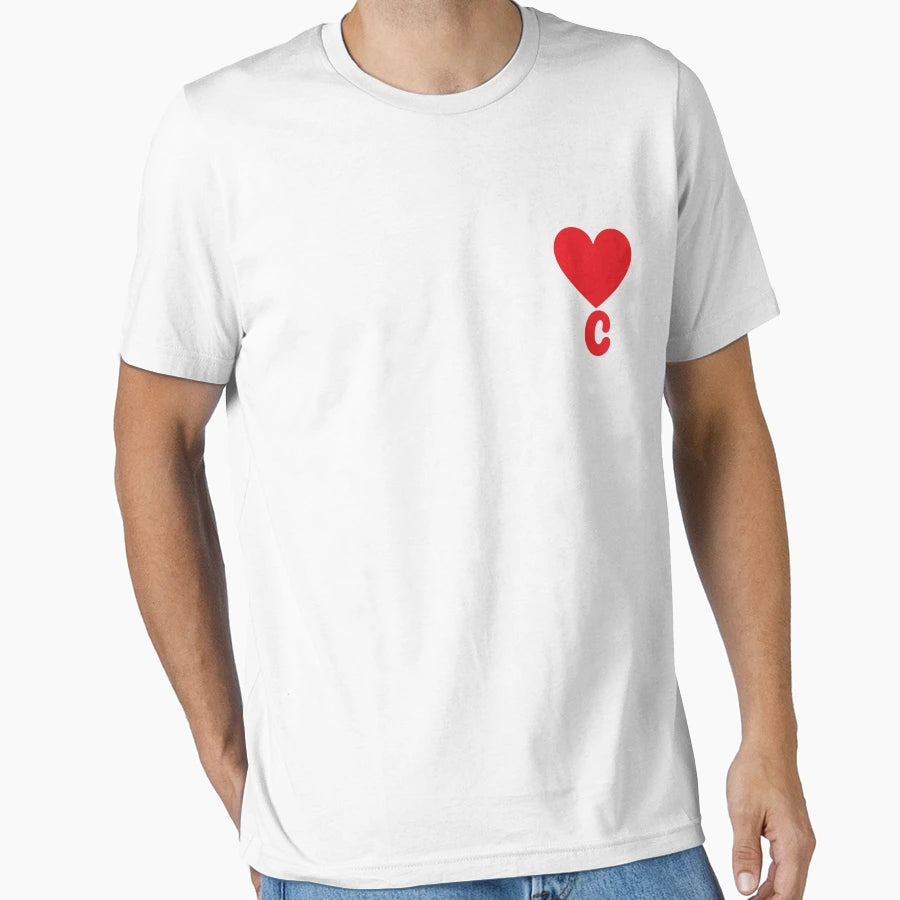 Love Alphabet Letter C T-Shirt - Unique Graphic Unisex - T-Shirt, Sweatshirt, Hoodie