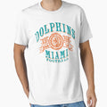 Dolphins Football T-Shirt - Graphic Print for Adults - T-Shirt, Sweatshirt, Hoodie