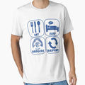Eat Sleep Football Repeat Rangers T-Shirt - Fun Novelty Design Men Women - T-Shirt, Sweatshirt, Hoodie