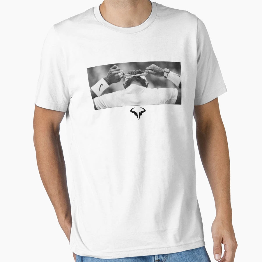 Rafael Nadal Retirement Tribute Tennis T-Shirt - Minimalist Print Unisex - T-Shirt, Sweatshirt, Hoodie