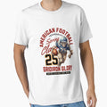 Preppy Skeleton American Football T-Shirt - Graphic Print Unisex - T-Shirt, Sweatshirt, Hoodie