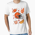 Football Game Day Icons T-Shirt - Streetwear Style for Adults - T-Shirt, Sweatshirt, Hoodie