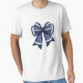Coquette Bow Touchdown Season T-Shirt - Casual Everyday Wear Unisex - T-Shirt, Sweatshirt, Hoodie