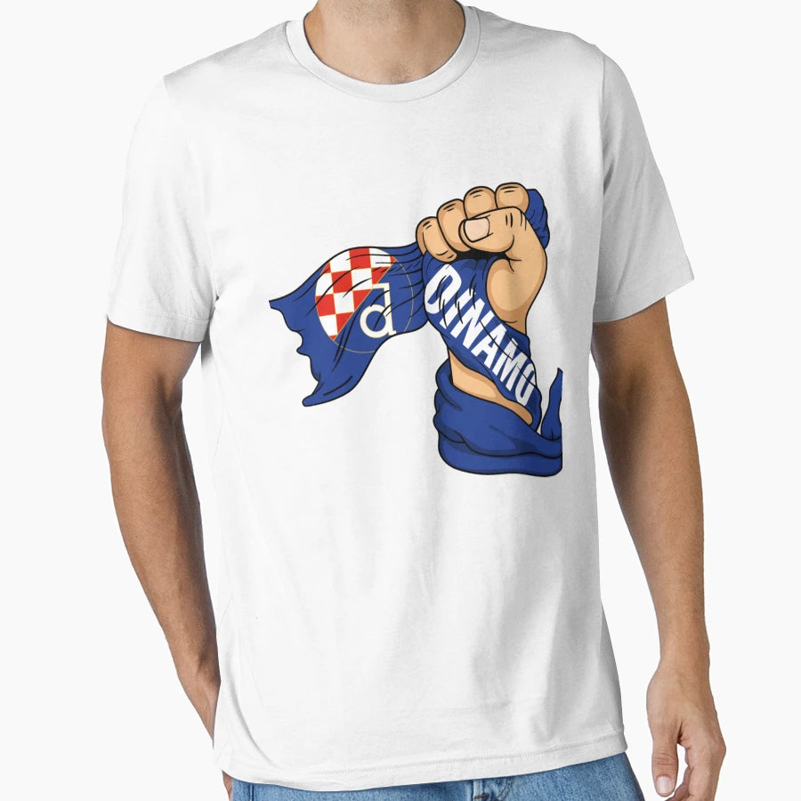 Dinamo Zagreb Croatian Football T-Shirt - Streetwear Style for Adults - T-Shirt, Sweatshirt, Hoodie