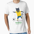 Cat Winger Playing Football Soccer T-Shirt - Streetwear Style for Adults - T-Shirt, Sweatshirt, Hoodie